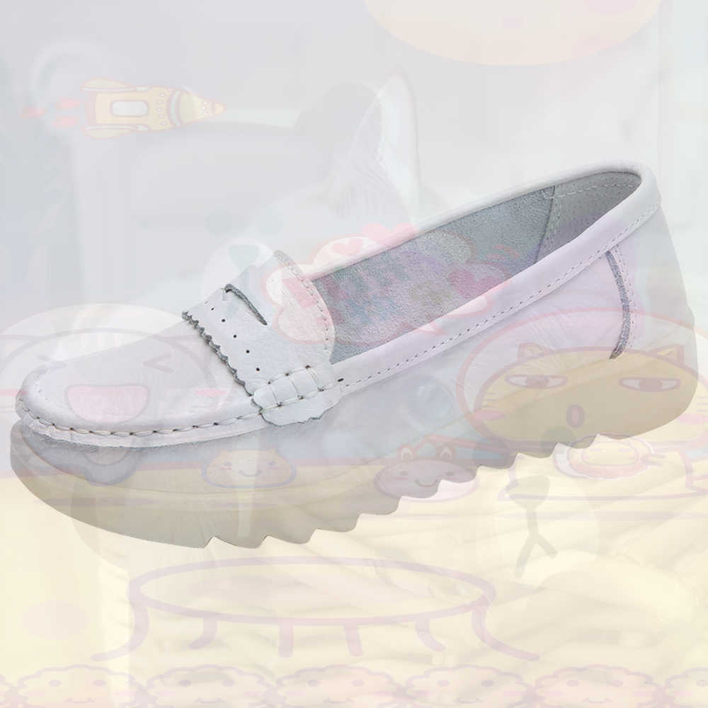 Women Shoes Brown Colour - Mokasyny do jazdy Nastoletnie trampki Deskorolka