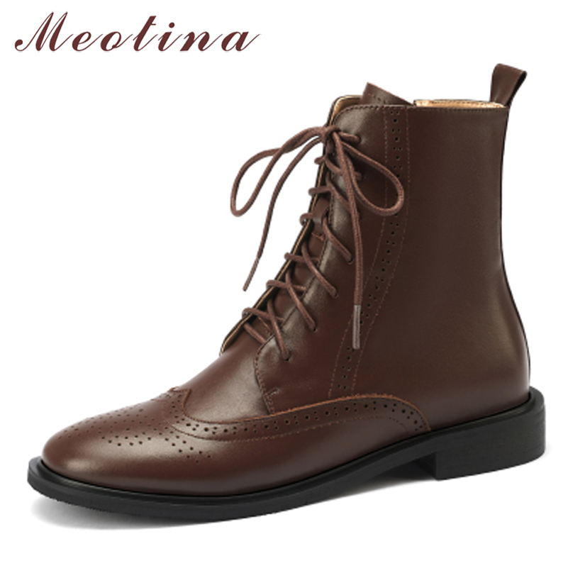 Women'S Shoes Size 40 In Us - Buty damskie Meotina buty motocyklowe z