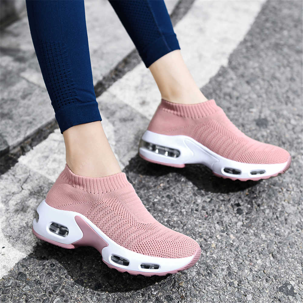 Women'S Shoes Casual Sneakers - Duże Rozmiary Buty Damskie na Obcasie