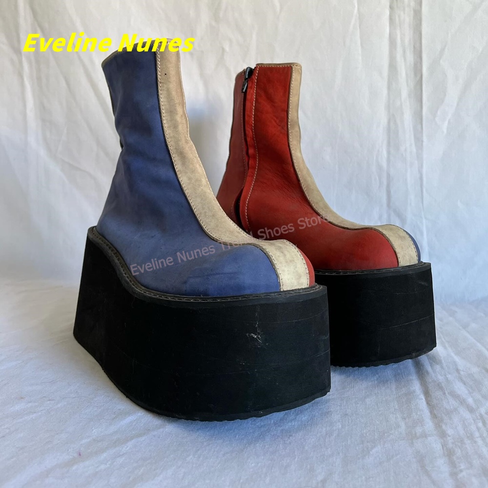 Women'S Shoes Y2K - Botki na platformie w stylu Y2K,
