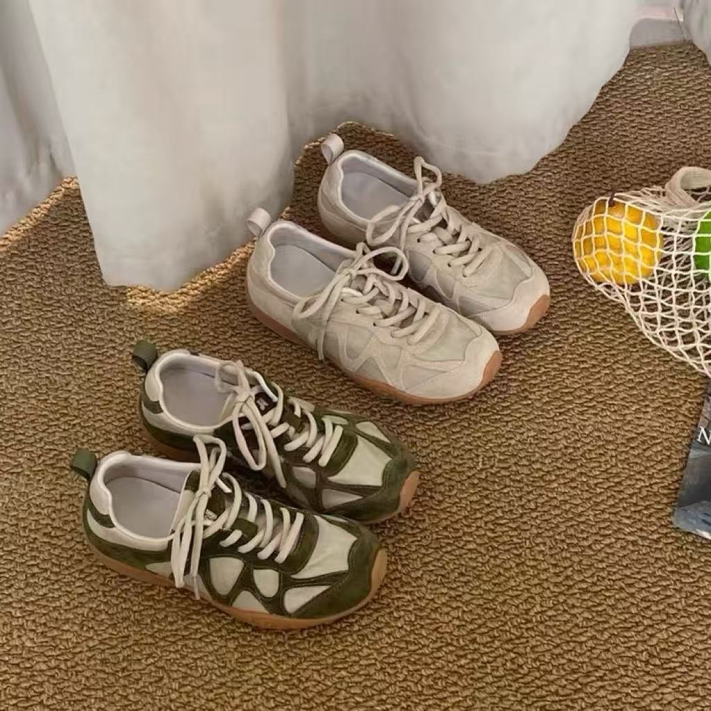 Women'S Shoes Casual Sneakers - Damskie sneakersy w stylu vintage z