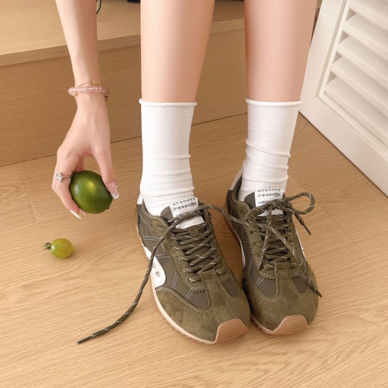 Women'S Shoes Casual Sneakers - Damskie sneakersy w stylu retro z