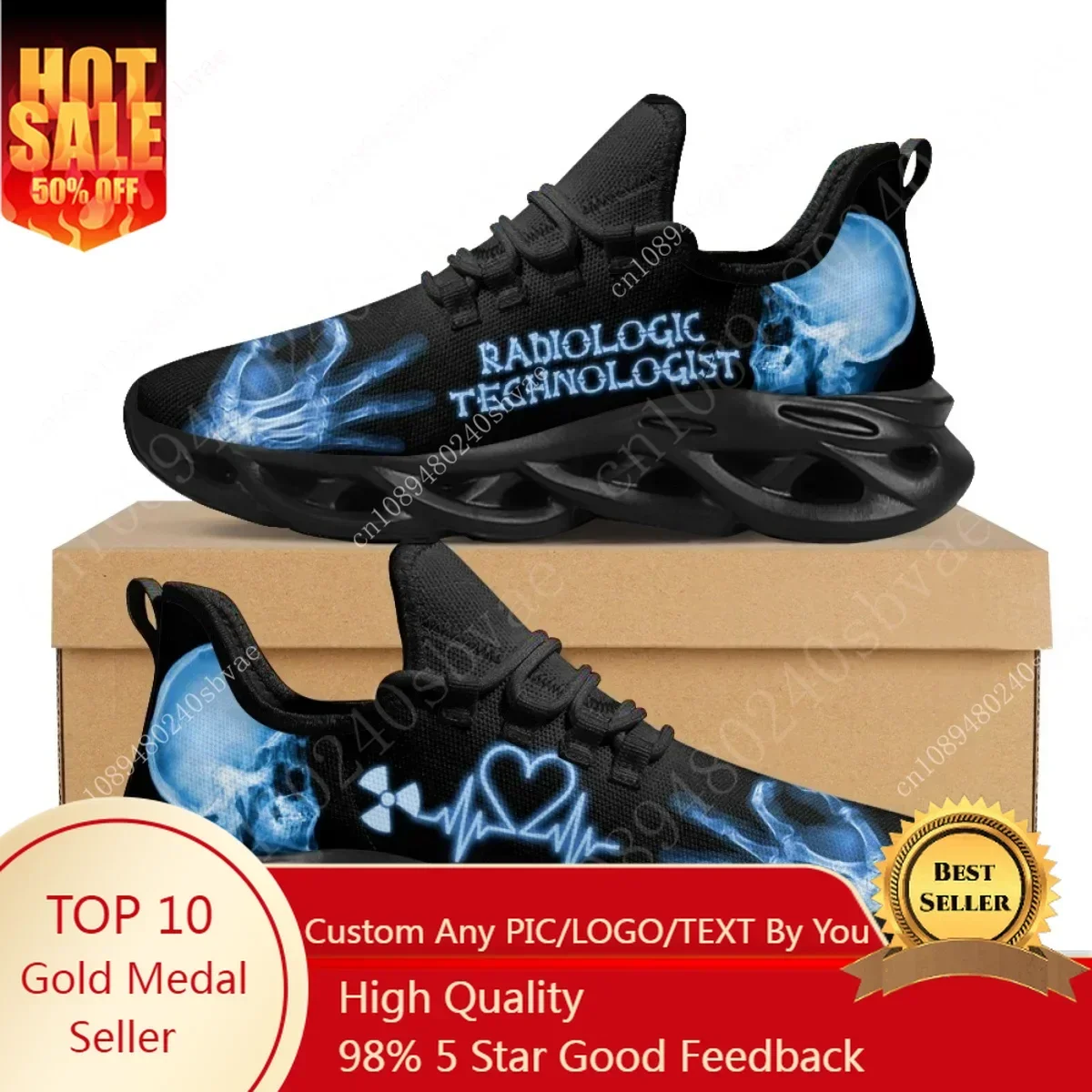 Women'S Shoes Casual Sneakers - Buty sportowe dla techników radiologii, męskie