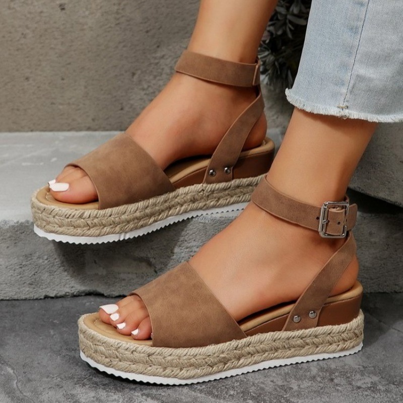 Women'S Shoes Trendy - 2026 Nowe Modne Proste Sandały Damskie