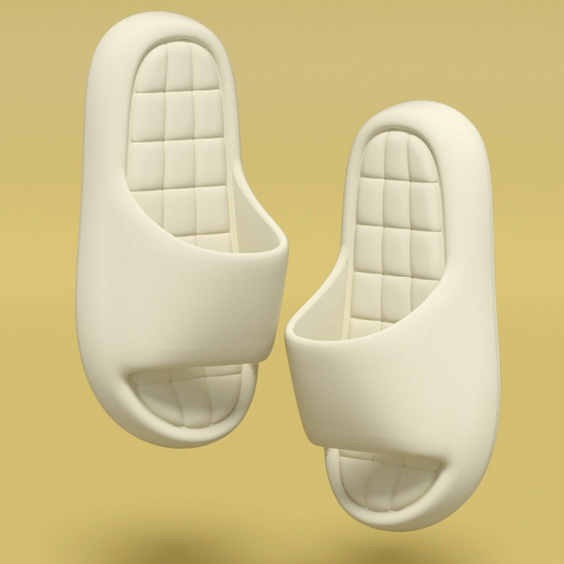 Women'S Shoes To Men'S - Klapki Damskie w Kratę Letnie Sandały
