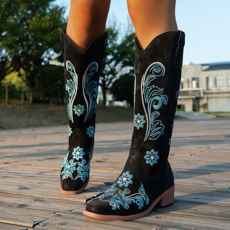 Modne damskie buty retro, dams – Western Cowgirl Boot recenzja i cena