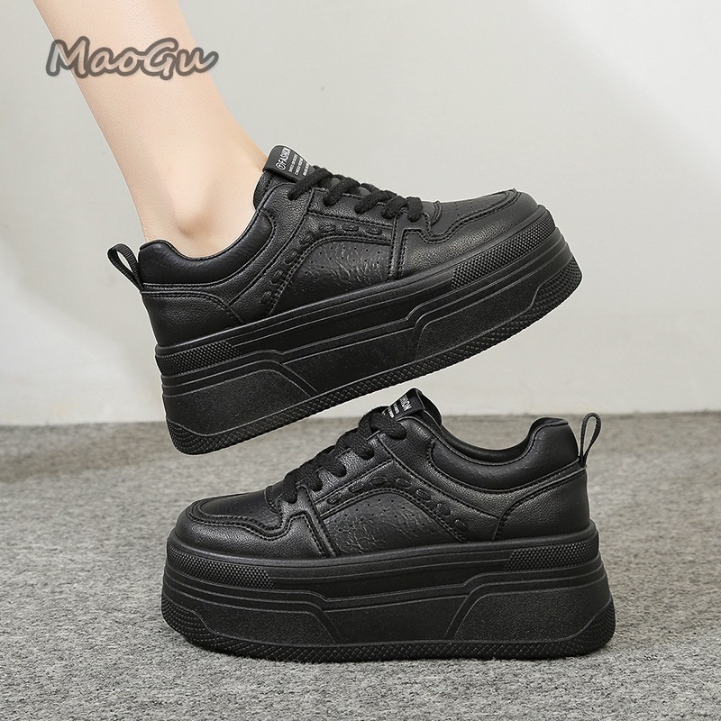 Białe sneakersy na platformie  – Women'S Shoes Size 40 In Us recenzja i cena