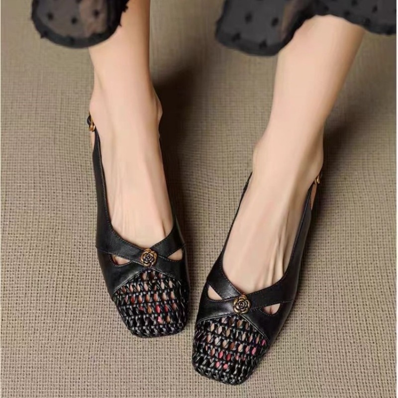 Damskie sandały w stylu francu – Mule Slip On recenzja i cena
