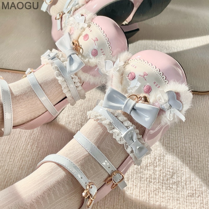 Urocze, słodkie buty Lolita dl – Women'S Shoes Size 40 In Us recenzja i cena
