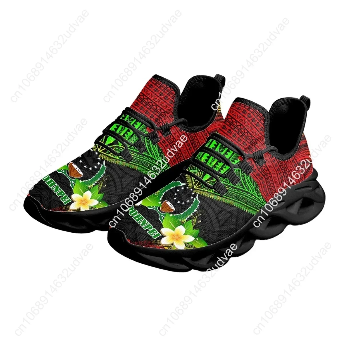 Polinezyjskie Pohnpei Plumeria – Women'S Shoes Casual Sneakers recenzja i cena