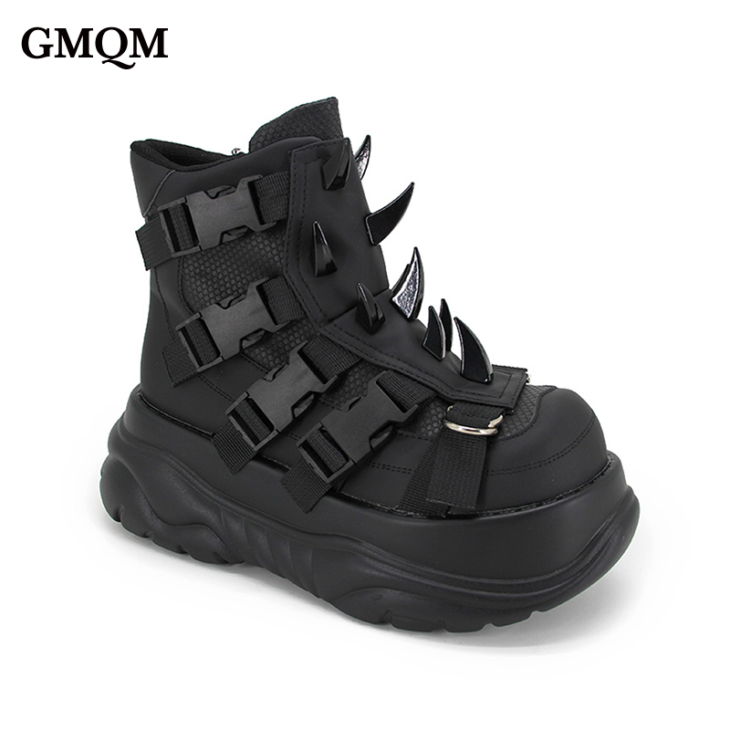 Botki damskie GMQM, nowa platf – Women'S Shoes Y2K recenzja i cena