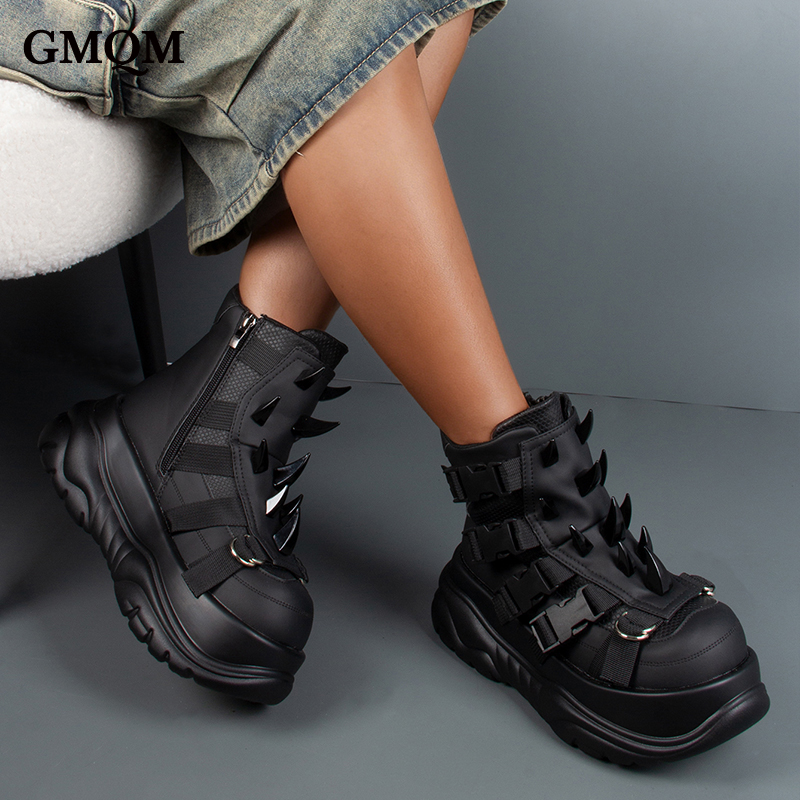 Botki damskie GMQM, nowa platf – Women'S Shoes Y2K recenzja i cena