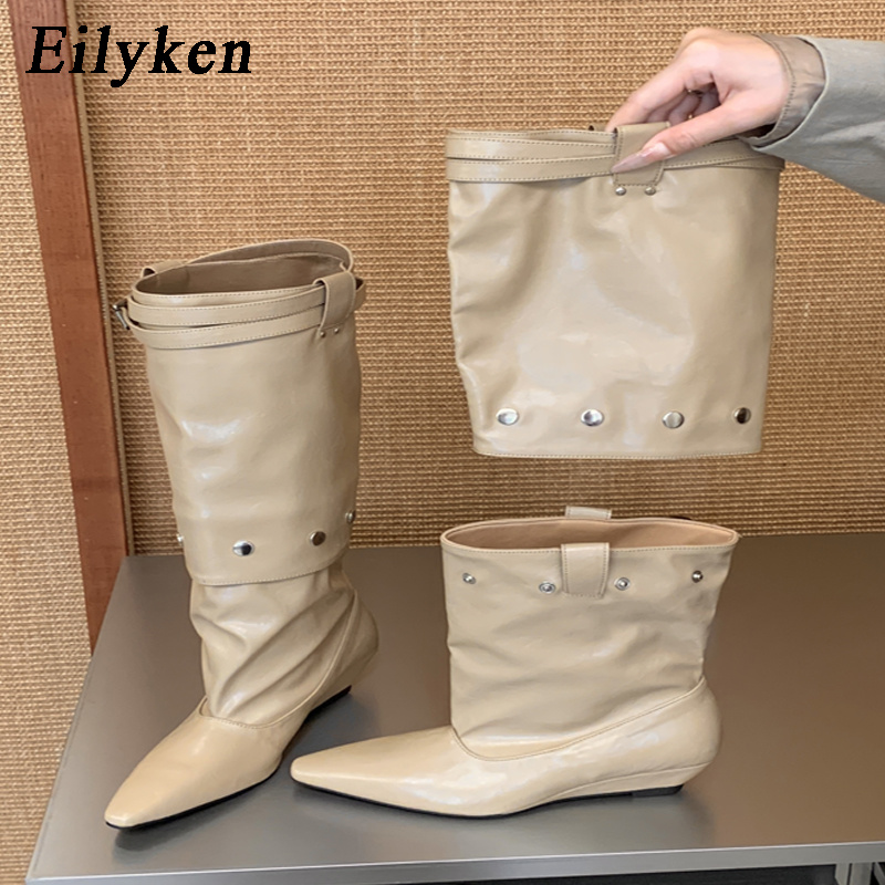 Eilyken Nowe Modne Damskie Koz – Wedge Heeled Sneaker recenzja i cena