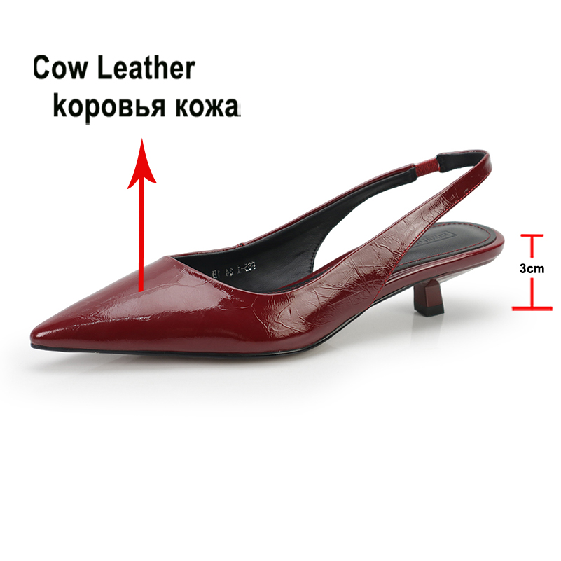 Meotina Damskie Skórzane Czółe – Women'S Shoes Size 40 In Us recenzja i cena