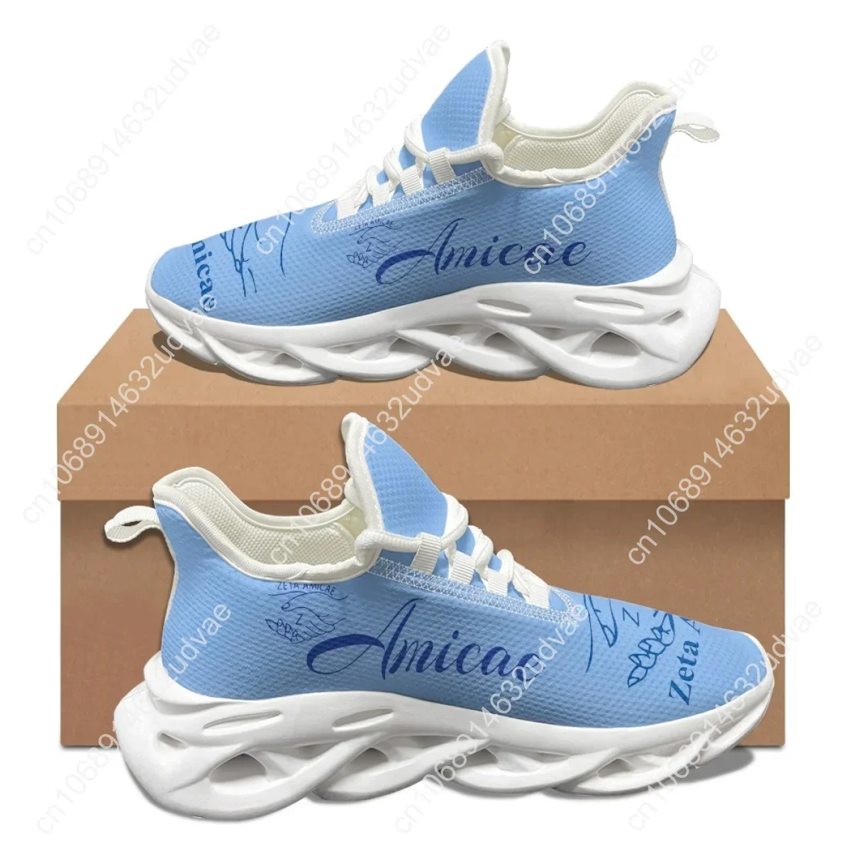 Zeta Amicae Nowy Trend Druk 3D – Women'S Shoes Casual Sneakers recenzja i cena