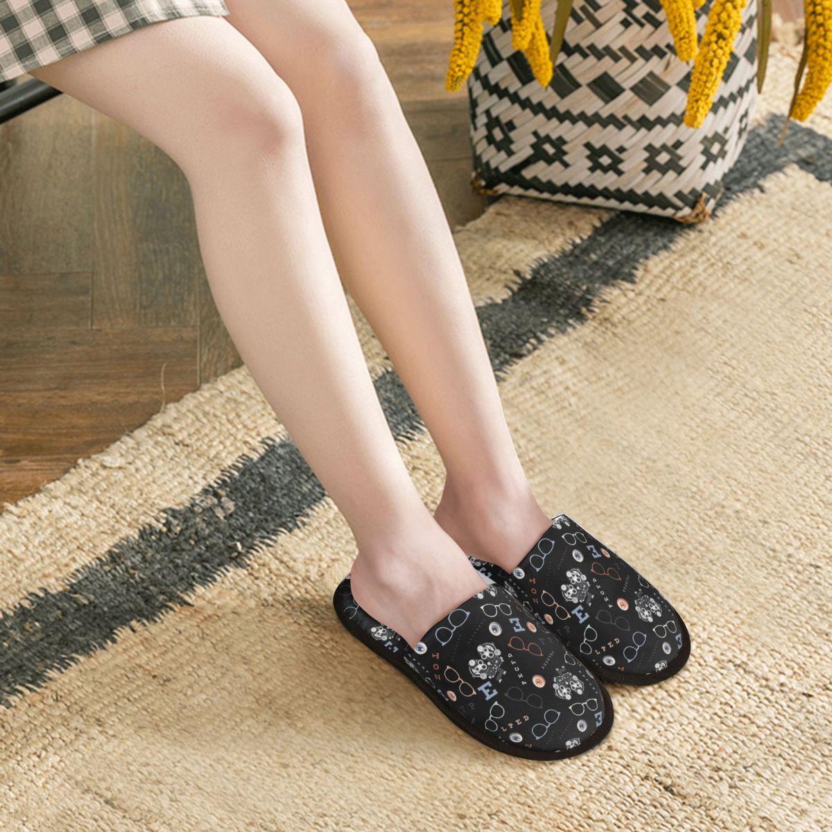 Damskie kapcie z własnym nadru – Shoes Women Chart recenzja i cena