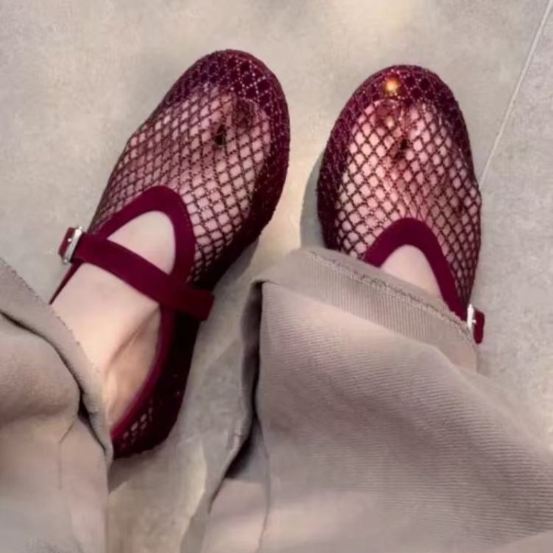 Ażurowe sandały Baotou z cyrko – Mule Slip On recenzja i cena
