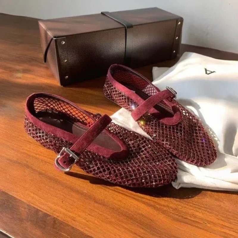 Ażurowe sandały Baotou z cyrko – Mule Slip On recenzja i cena
