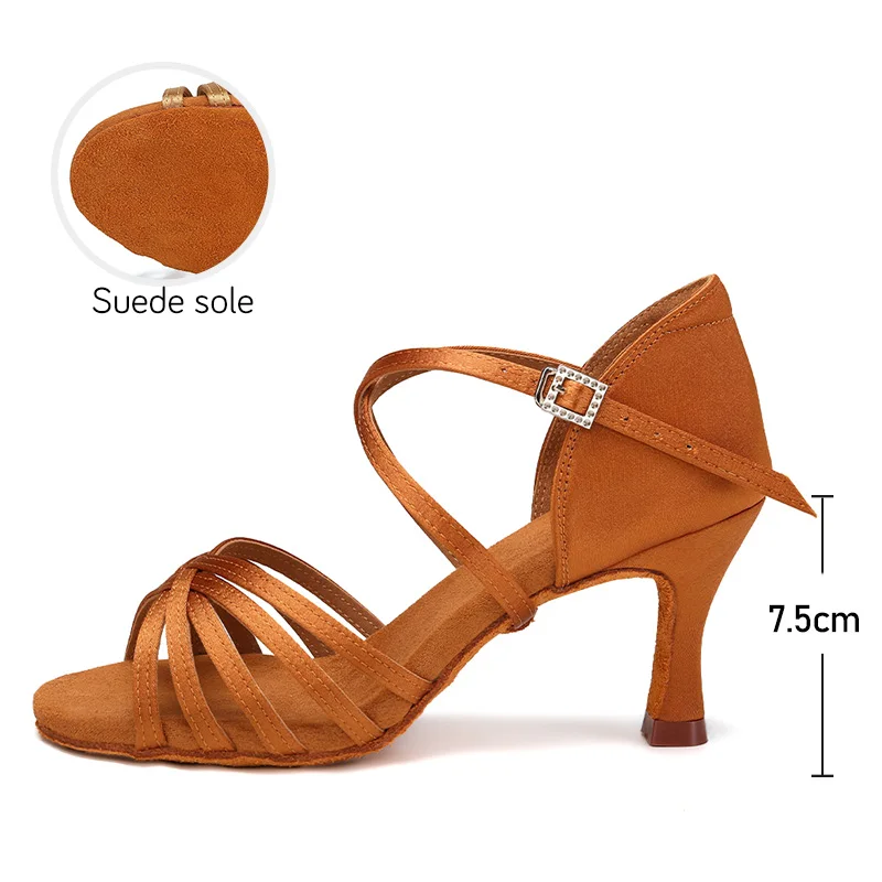 Popularne buty do tańca latyno – Women Shoes Brown Colour recenzja i cena