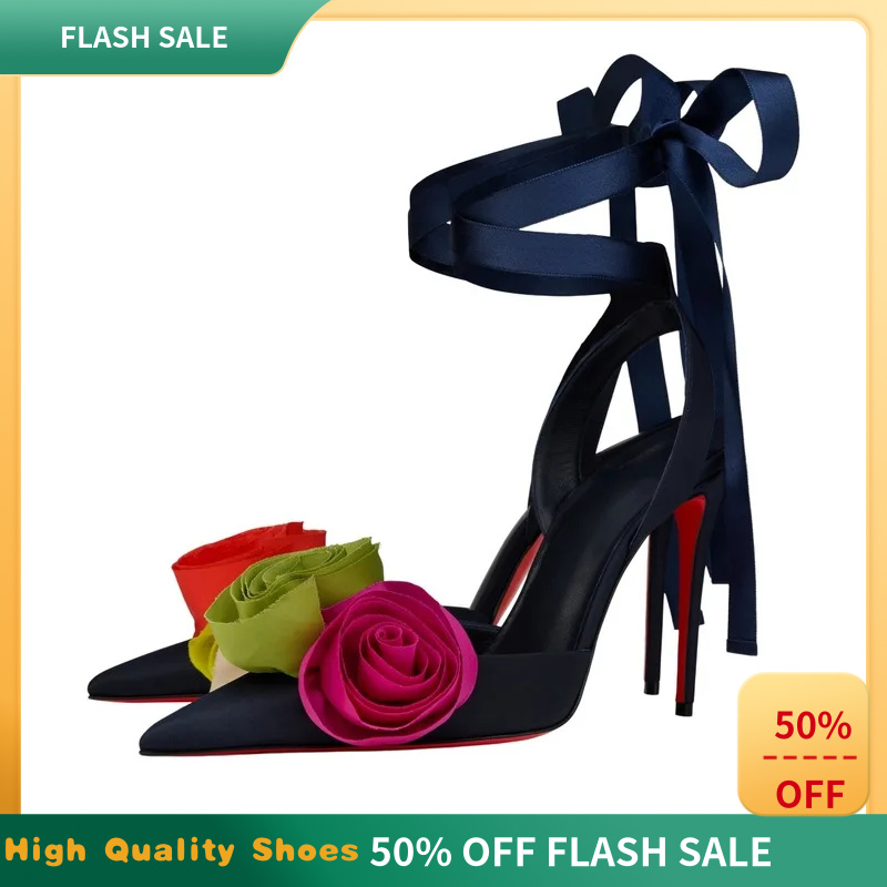 Eleganckie romantyczne damskie – Ribbon Tie Heel recenzja i cena