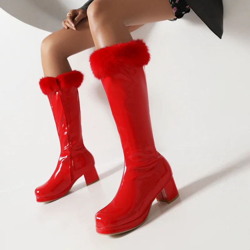 2025 Sweet Style Rabbit Fur Ca – Women Shoes Kinds recenzja i cena
