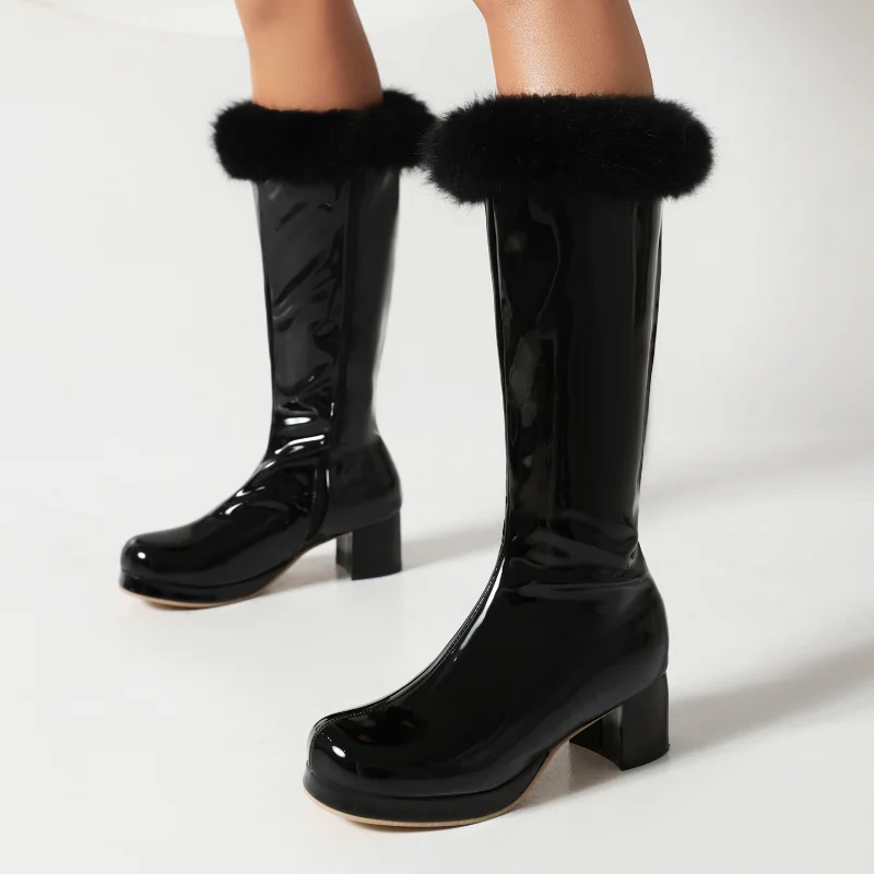 2025 Sweet Style Rabbit Fur Ca – Women Shoes Kinds recenzja i cena