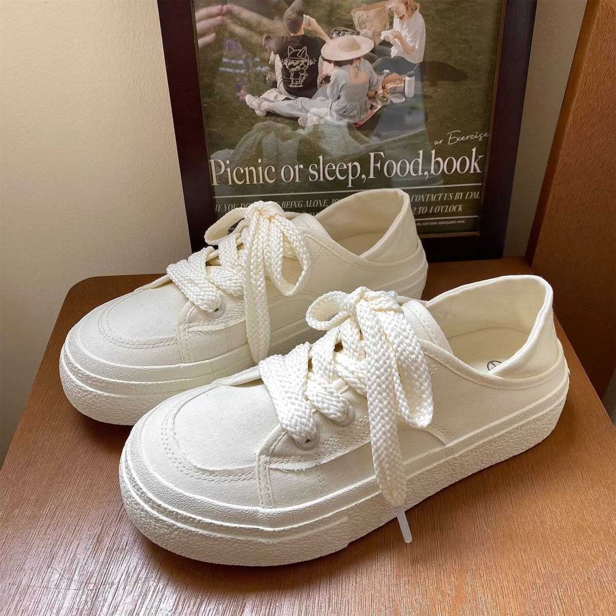 Modne koreańskie sneakersy z p – Women'S Shoes Trendy recenzja i cena