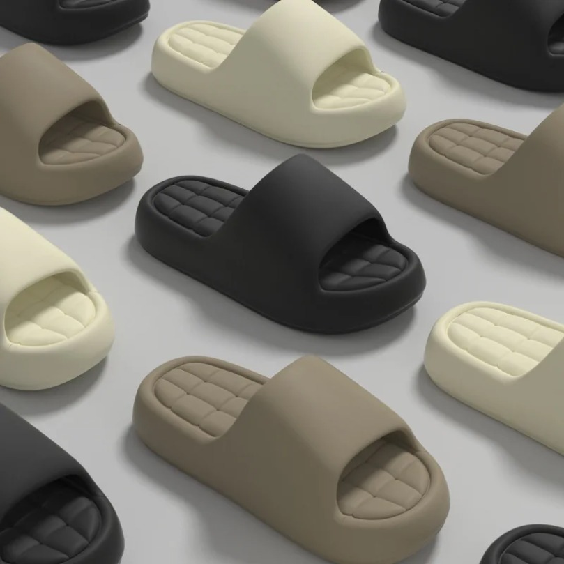 Klapki Damskie w Kratę Letnie  – Women'S Shoes To Men'S recenzja i cena