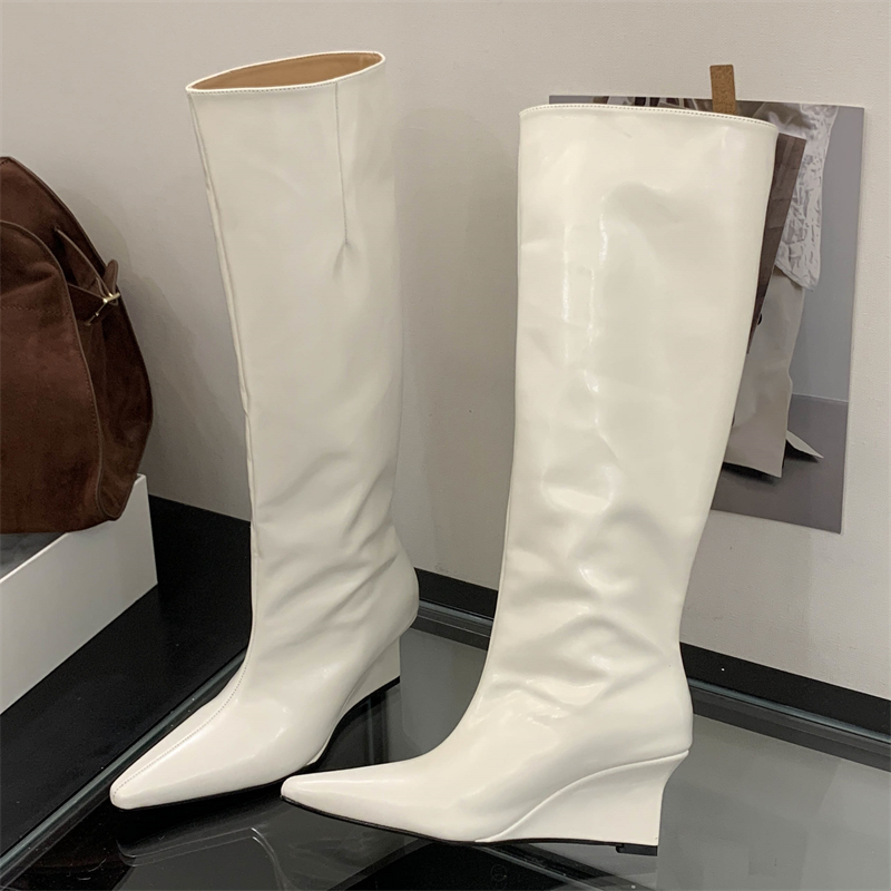 Aneikeh Nowe Kozaki Damskie do – Wedge Heeled Sneaker recenzja i cena