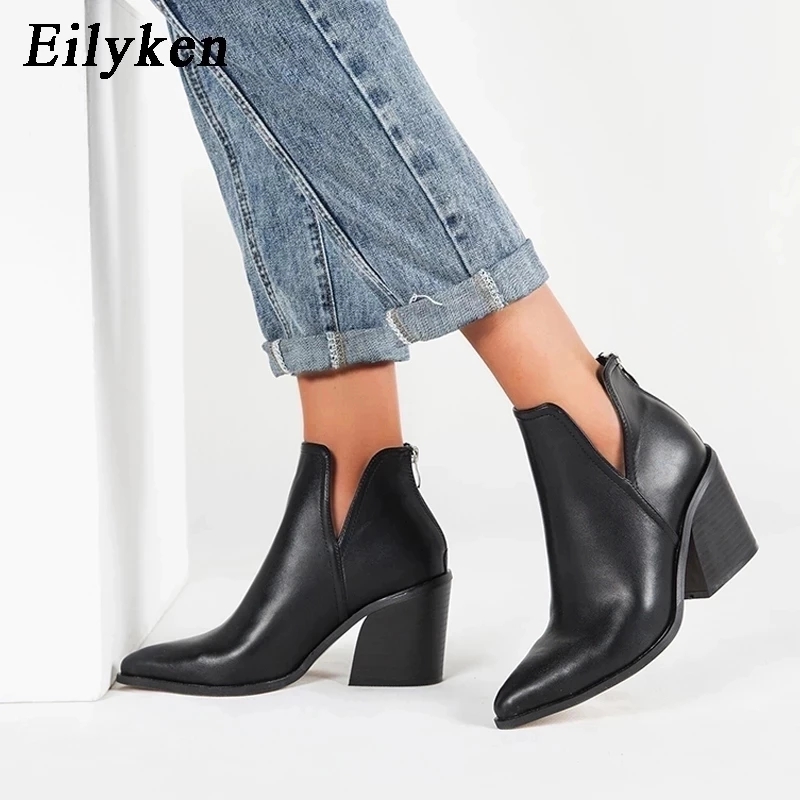 Eilyken Jesienno-Zimowe Casual – Western Cowgirl Boot recenzja i cena